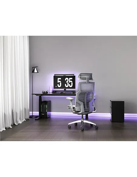 Кресло COMFORT POFIT 2 GREY с анатомической поддержкой