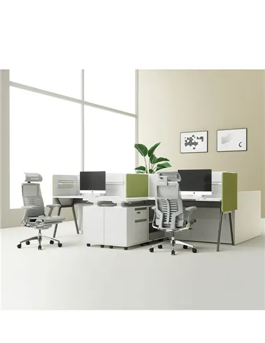 Кресло COMFORT POFIT 2 GREY с анатомической поддержкой
