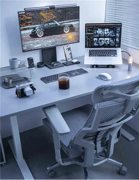 Кресло COMFORT POFIT 2 GREY с анатомической поддержкой
