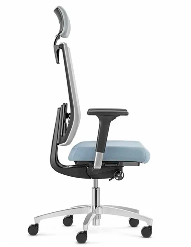 Крісло DAUPHIN INDEED ID 7058 BLACK ергономічне