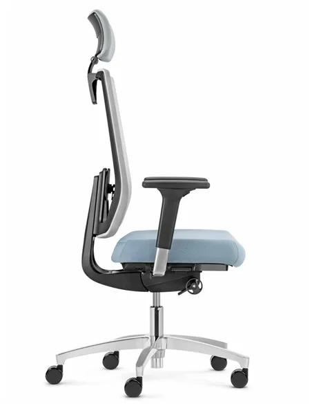 Крісло DAUPHIN INDEED ID 7058 BLACK ергономічне
