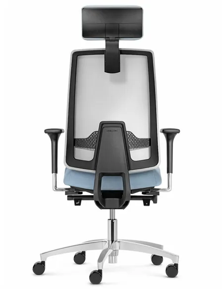 Крісло DAUPHIN INDEED ID 7058 BLACK ергономічне