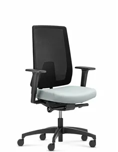 Крісло DAUPHIN INDEED ID 7056 BLACK ергономічне