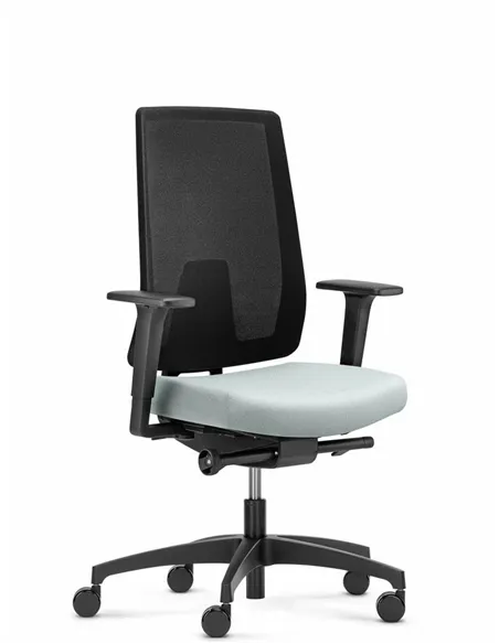 Крісло DAUPHIN INDEED ID 7056 BLACK ергономічне