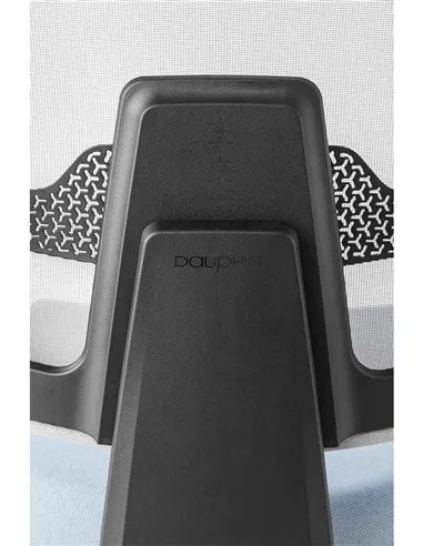 Крісло DAUPHIN INDEED ID 7056 BLACK ергономічне