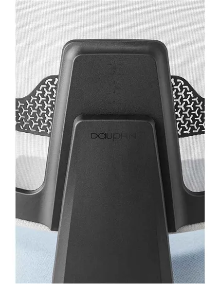 Крісло DAUPHIN INDEED ID 7056 BLACK ергономічне