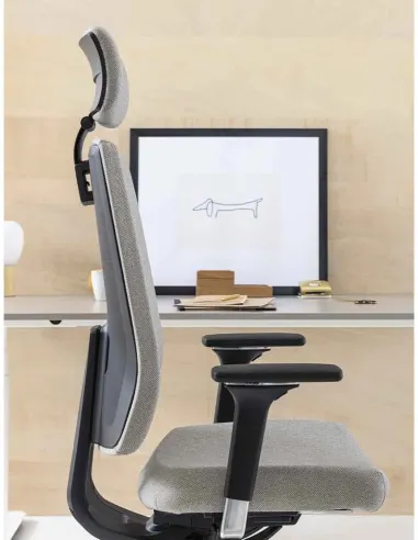 Кресло DAUPHIN INDEED ID 7048 BLACK эргономичное