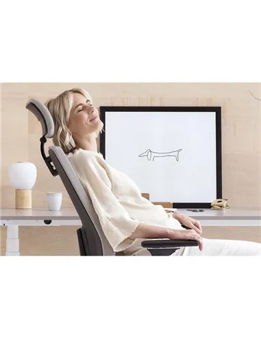 Кресло DAUPHIN INDEED ID 7048 BLACK эргономичное