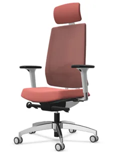 Крісло DAUPHIN INDEED ID 7058 WHITE ергономічне 2