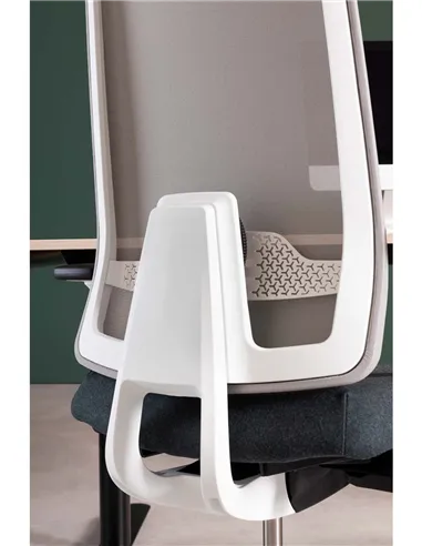 Крісло DAUPHIN INDEED ID 7058 WHITE ергономічне