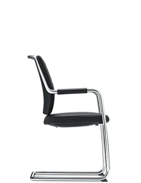 Кресло SEDUS CROSSLINE PRIME CN-283, для посетителя, кожаное