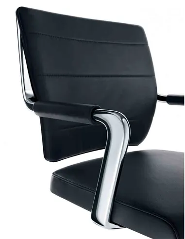 Кресло SEDUS CROSSLINE PRIME CN-283, для посетителя, кожаное