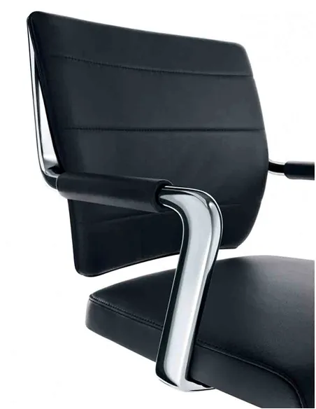 Кресло SEDUS CROSSLINE PRIME CN-283, для посетителя, кожаное