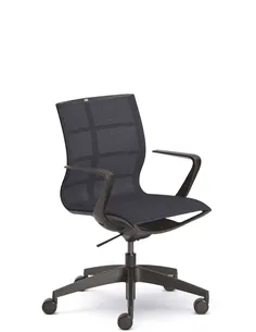 Крісло SEDUS SE:JOY EC-180 (BLACK+M79), з підлокітниками