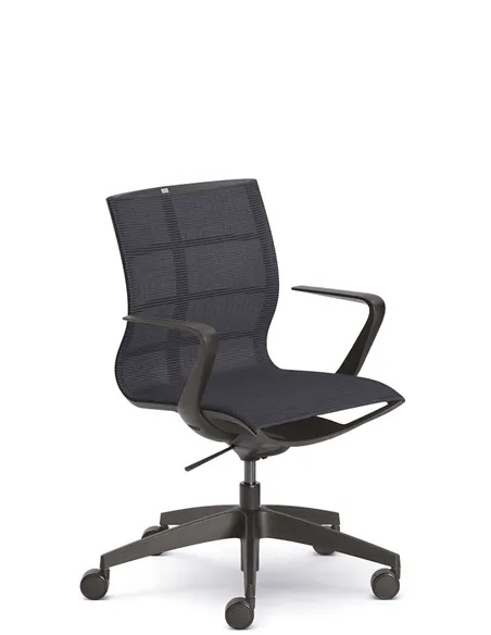 Крісло SEDUS SE:JOY EC-180 (BLACK+M79), з підлокітниками