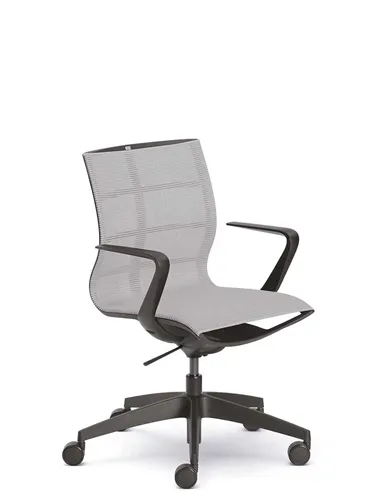 Крісло SEDUS SE:JOY EC-180 (BLACK+M78), з підлокітниками