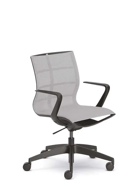 Крісло SEDUS SE:JOY EC-180 (BLACK+M78), з підлокітниками