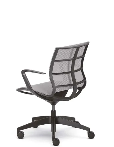 Крісло SEDUS SE:JOY EC-180 (BLACK+M78), з підлокітниками