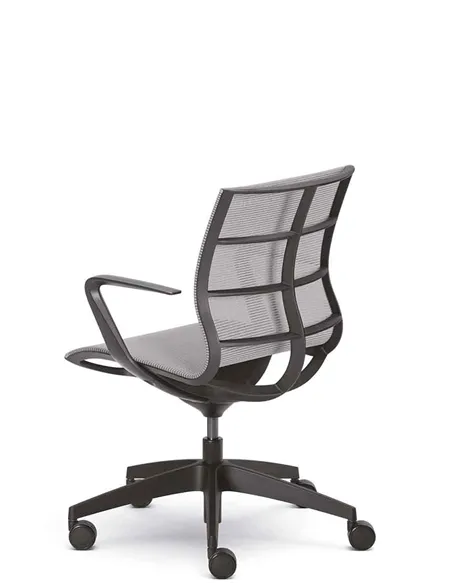 Крісло SEDUS SE:JOY EC-180 (BLACK+M78), з підлокітниками