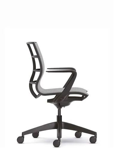 Крісло SEDUS SE:JOY EC-180 (BLACK+M78), з підлокітниками