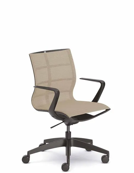 Крісло SEDUS SE:JOY EC-180 (BLACK+M77), з підлокітниками