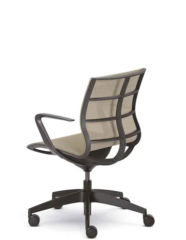 Крісло SEDUS SE:JOY EC-180 (BLACK+M77), з підлокітниками