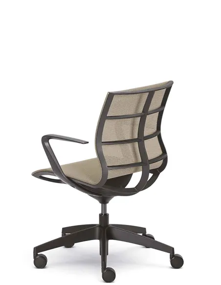 Крісло SEDUS SE:JOY EC-180 (BLACK+M77), з підлокітниками
