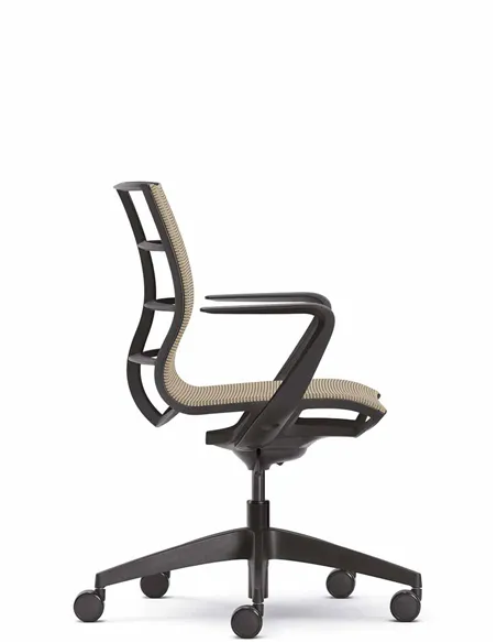 Крісло SEDUS SE:JOY EC-180 (BLACK+M77), з підлокітниками