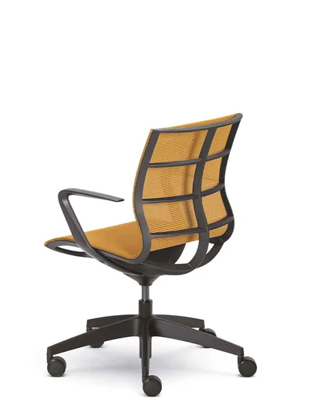 Крісло SEDUS SE:JOY EC-180 (BLACK+M75), з підлокітниками