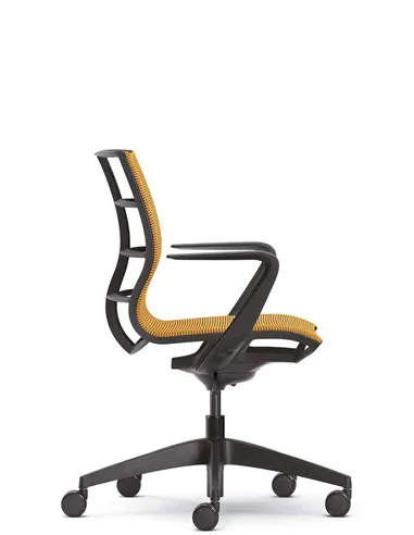 Крісло SEDUS SE:JOY EC-180 (BLACK+M75), з підлокітниками