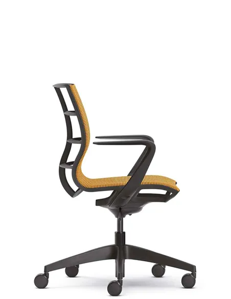Крісло SEDUS SE:JOY EC-180 (BLACK+M75), з підлокітниками