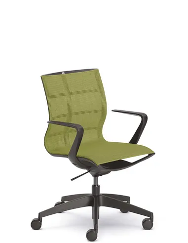 Крісло SEDUS SE:JOY EC-180 (BLACK+M72), з підлокітниками