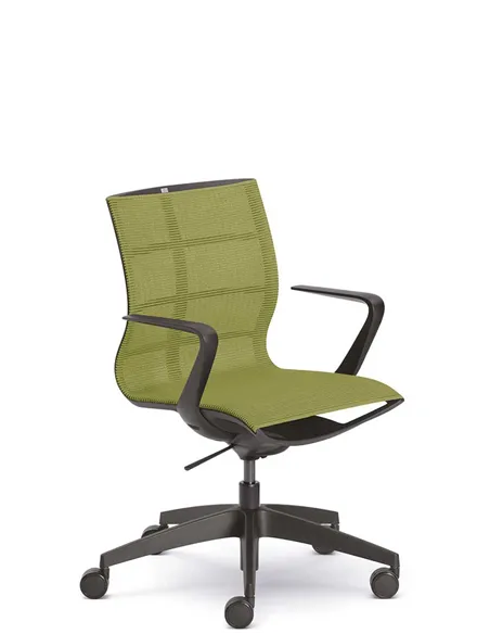 Крісло SEDUS SE:JOY EC-180 (BLACK+M72), з підлокітниками