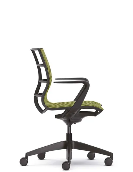 Крісло SEDUS SE:JOY EC-180 (BLACK+M72), з підлокітниками
