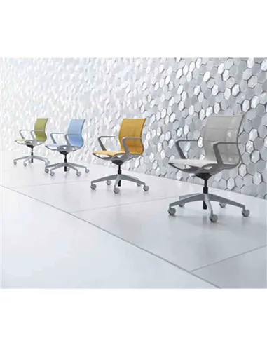 Крісло SEDUS SE:JOY EC-180 (LIGHT GREY+M79), з підлокітниками