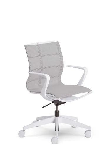 Крісло SEDUS SE:JOY EC-180 (LIGHT GREY+M78), з підлокітниками