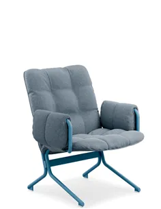 Крісло SEDUS SE:JOY EC-180 (LIGHT GREY+M78), з підлокітниками 2
