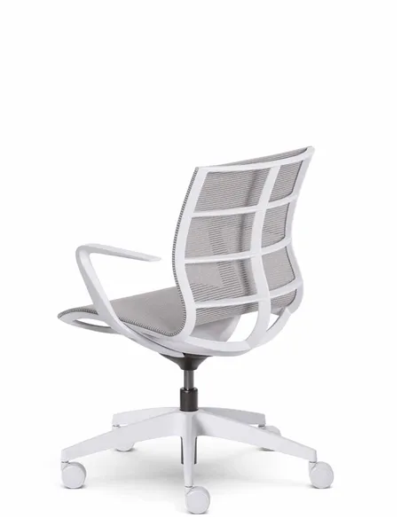 Крісло SEDUS SE:JOY EC-180 (LIGHT GREY+M78), з підлокітниками