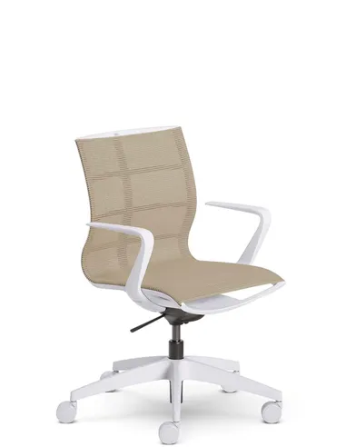 Крісло SEDUS SE:JOY EC-180 (LIGHT GREY+M77), з підлокітниками