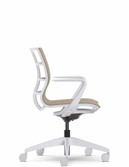 Крісло SEDUS SE:JOY EC-180 (LIGHT GREY+M77), з підлокітниками