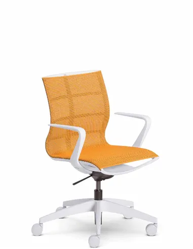Крісло SEDUS SE:JOY EC-180 (LIGHT GREY+M75), з підлокітниками