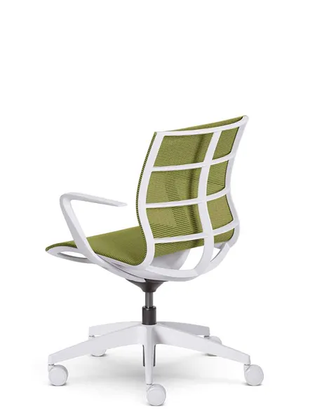 Кресло SEDUS SE:JOY EC-180 (LIGHT GREY+M72), с подлокотниками