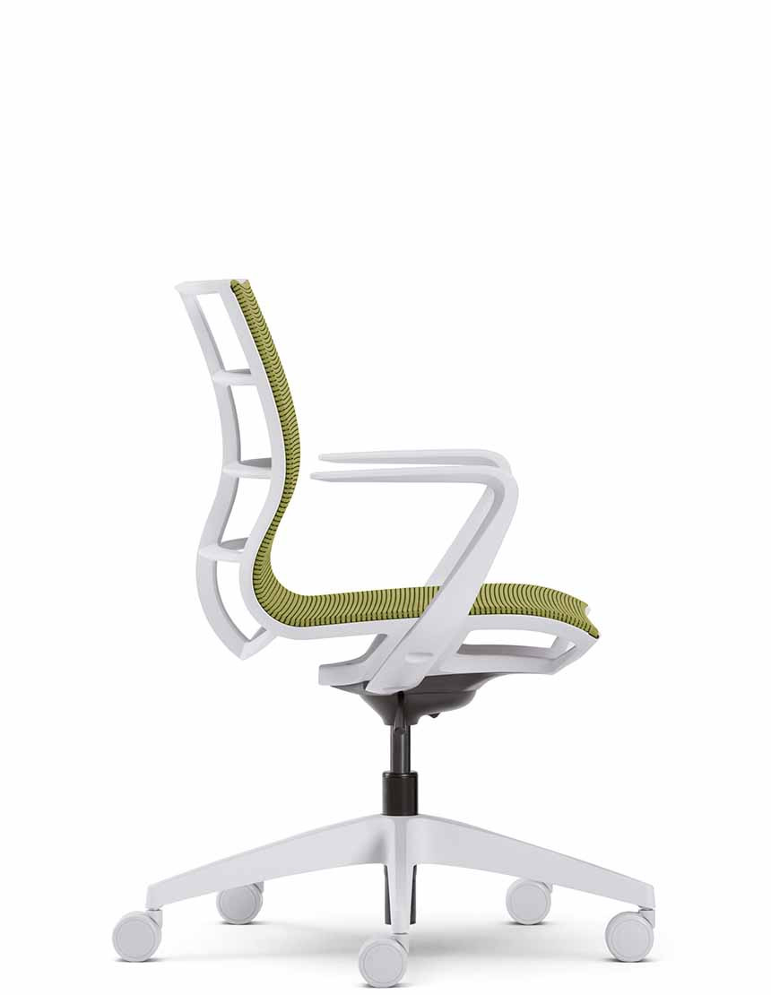 Кресло SEDUS SE:JOY EC-180 (LIGHT GREY+M72), с подлокотниками