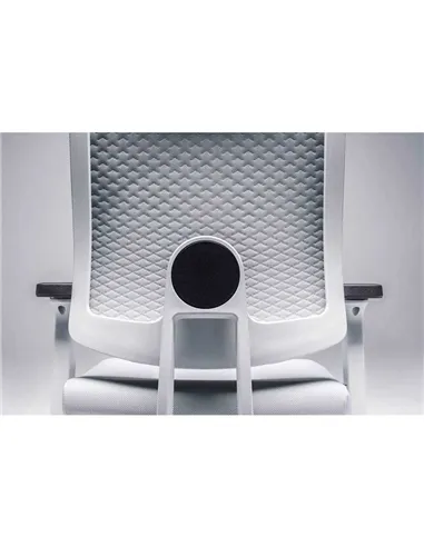 Крісло SEDUS BLACK DOT AIR BD-125, LIGHT GREY
