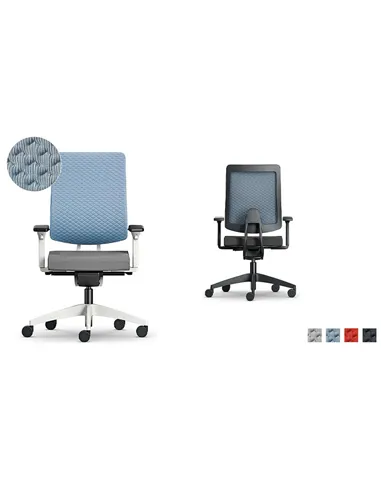 Крісло SEDUS BLACK DOT AIR BD-125, LIGHT GREY