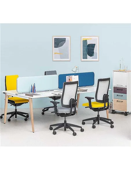 Крісло SEDUS BLACK DOT AIR BD-125, LIGHT GREY