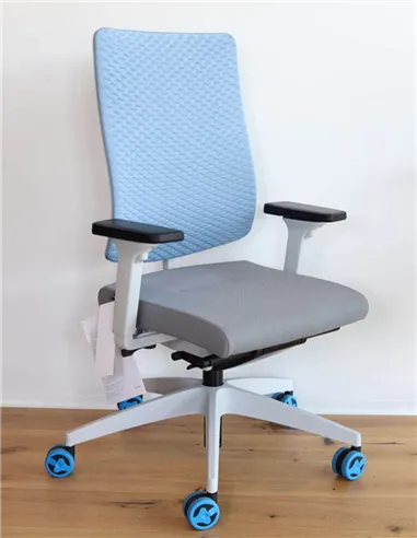 Крісло SEDUS BLACK DOT AIR BD-125, LIGHT GREY