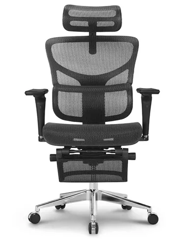 Крісло HOOKAY SAIL 2 BLACK (RSA2M01), ергономічне, з підставкою під ноги