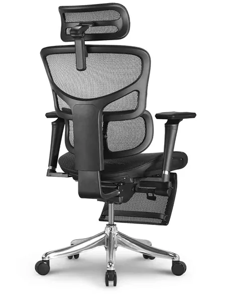 Крісло HOOKAY SAIL 2 BLACK (RSA2M01), ергономічне, з підставкою під ноги