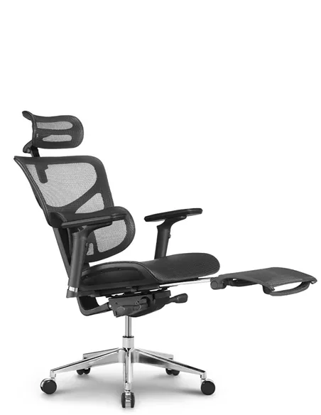 Крісло HOOKAY SAIL 2 BLACK (RSA2M01), ергономічне, з підставкою під ноги